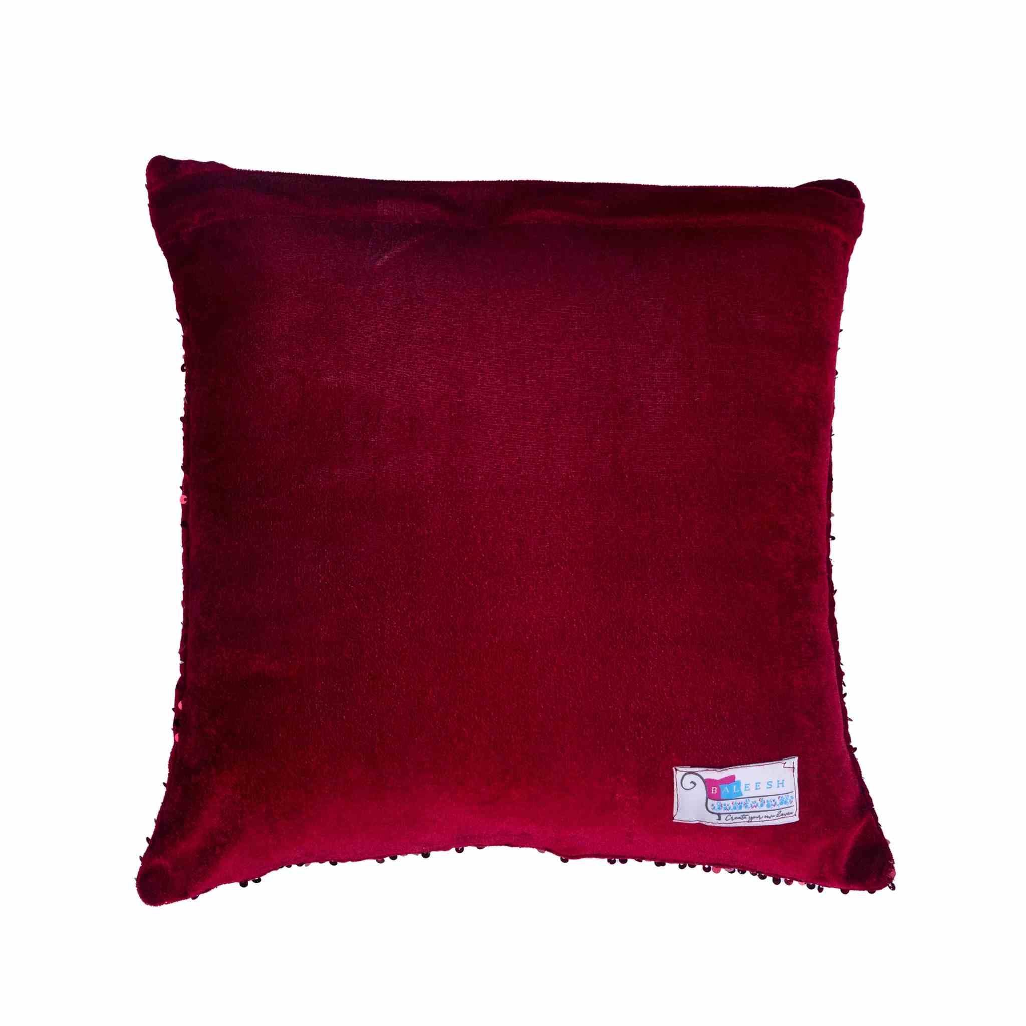 Red Shimmy Cushion Cover