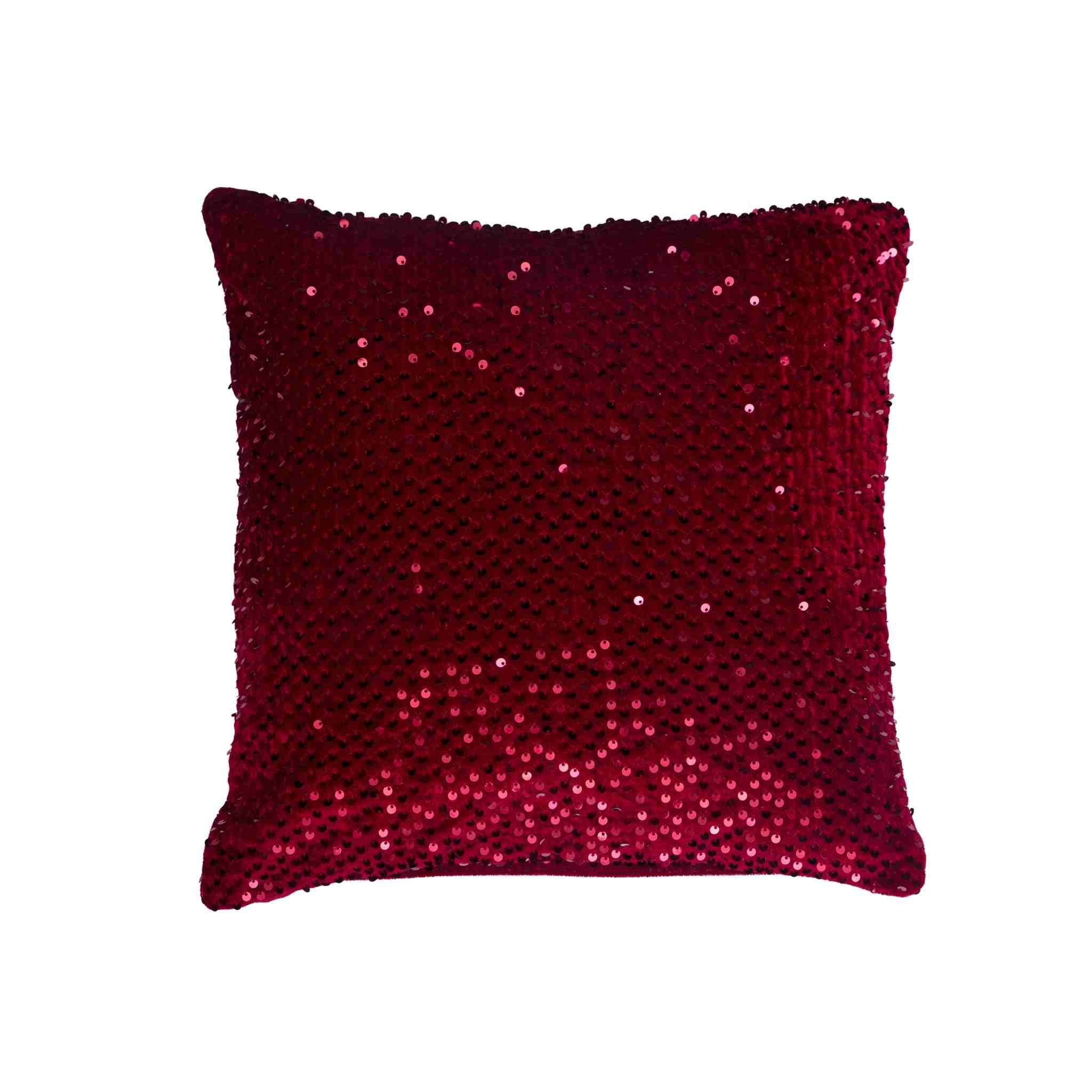 Red Shimmy Cushion Cover